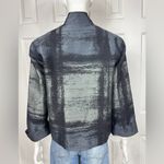 CAROLINE ROSE Cotton blend Elegant Black and Gray Women's Blazer SZ Small Photo 7