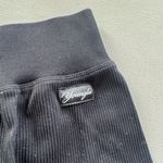 Young LA Size S Black Workout Ribbed Leggings Photo 2