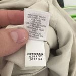 J.Jill Linen Stretch Wide Leg Pants Flat Front Pull On Beige Tan Petite PXL Photo 5