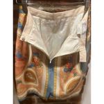 None NWOT Korean Tapestry Scarf Print Mini Skirt size 0 Photo 4