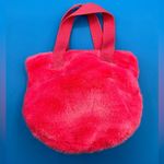 Sanrio A Adorable Small Vintage 1989 Hello Kitty Faux Fur Plush Mini Tote Photo 4