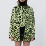 ZARA Animal Print Oversized Cardigan/
Jacket(Size Small) Photo 2