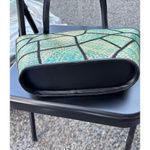 Vintage Le Sac Patchwork Woven Straw Shoulder Handbag Purse Satchel Multi Colors Photo 2