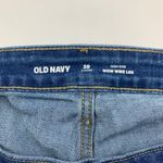 Old Navy SHORT New Moon Blue Denim WOW High Rise Wide Leg Jeans 20S Photo 2