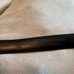 Calvin Klein  Black Leather Belt with Gold Buckle Medium Photo 4