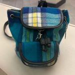 The Limited Plaid Blue Mini Backpack Great shape! Photo 0