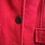 London Fog  Women's Vibrant Red Pea Coat Photo 2