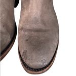 Liberty Black Boots Womens 9 Brown Leather Tall Knee High Riding Moto Biker Zip Photo 9