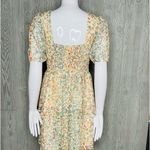 Adelyn Rae  Liz printed lace tiered sun dress summer floral print size xs Photo 5