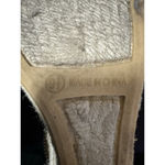 Talbots ‎ Size 9.5 Sandals Lyndsay Espadrille Wedge Heels Two-Tone Tweed Preppy Photo 6