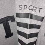Tommy Hilfiger  Sport Gray Sweatshirt with TH on Front and Sport on Arm Size‎ M Photo 1