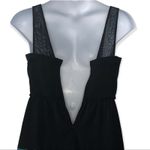 BCBGeneration Little Black Dress Sweetheart Neckline Colorblock Trim Size 10 Photo 11
