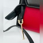 Salvatore Ferragamo Boxyz Top Handle Gancini Logo Two Tone Leather Shoulder Bag Photo 5