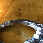 Natural Blue Apatite Sterling Silver Wave Ring Size 6 Photo 4