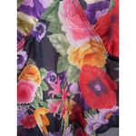 Kiniki Tan Through Sheer One Piece Swimsuit Bathing Suit Floral Size 16 Photo 4