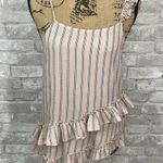 Ro & De  Stripe Ruffle Tank Top Photo 0