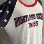 Disney NWT Disneyland Resort ‘55 Americana Raglan Baseball Tee | Medium Photo 3