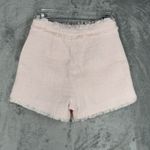 Elie Tahari Shorts Womens 8 Pink Tweed Fringe Hem Modern Chic Preppy Elle Woods Photo 2