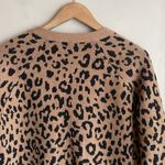 J.Crew V-neck Cardigan Sweater In Leopard Photo 9