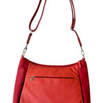 Gun Tote'n Mamas Concealed Carry Handbag Leather Shoulder Bag Red Red Photo 0