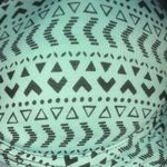 Joe Boxer  36 B sea foam mint Aztec print padded push up bra Photo 2