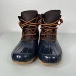 Sperry Waterproof Rubber Boot Leather Upper Size 6.5 Photo 1