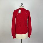 Lucky Brand  Red Cable Knit Sweater Photo 4