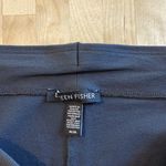 Eileen Fisher Washable Stretch Crepe Mid-Rise Gray Knit Pull On Ankle Pant, M Photo 5