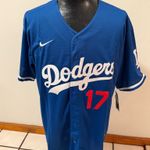 Nike Los Angeles Dodgers Shoei Ohtani # 17 Jersey , Unisex Photo 4