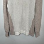 Tommy Bahama  womens Beige raglan Cashmere knit pull over Sweater size small Photo 4