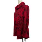 Coco Bianco  Floral Mock-Neck Top Size L Photo 5