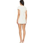 Majorelle  Tammy Mini Dress in White & Black Size: M Photo 1