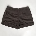Elle  Olive Green Pleated High Waist Dressy Shorts Size 8 Photo 1