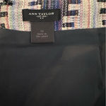 Ann Taylor 14 Tapestry Woven Aztec Pattern Office Boho Southwestern Mini Skirt Photo 2