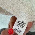 Vestique Tweed Lightweight White Shacket Photo 7