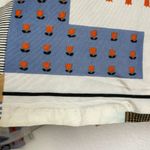 1970s Vtg Womens Shirt Large Lady Manhattan Long Sleeve Button Up Tulip Teacher Blue Photo 8