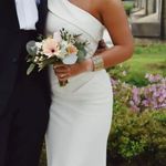 Vince Camuto White Formal Gown Photo 0