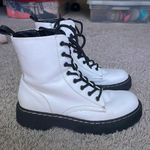 Nordstrom Rack White Combat Boots Photo 3
