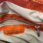 Artelusa 100% Cork bucket bag purse orange Portugal neutral boho Photo 10