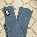 4th & Reckless LIRIA KNIT TROUSER, split hem, slate blue Pants, size XS Photo 14
