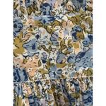 By Timo Poplin Mini Dress Blossoms Size Medium Floral Photo 2