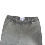 Michael Stars Green Cropped Linen Pants sz Small Photo 3