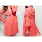 Free People Free‎ People In Dreamland Crochet Knit Dress Size 2 Coral Photo 1