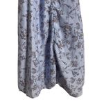 Sachin + Babi  Casey Blue Floral Sleeveless Belted Button Up Midi Shirt Dress 4 Photo 15