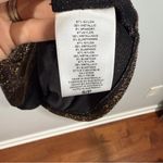 Anthropologie Eri + Ali Encore Shine Metallic Cami Top Gold Size S NWT Black Photo 4