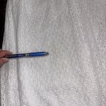 Raga  Anthropologie M White Juhi Luna Eyelet Button Down Flutter Sleeve Maxi Photo 10