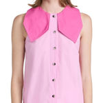 Ganni  Poplin Sleeveless Shirt Photo 0