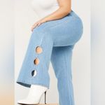 Ashley Stewart  Women's Blue Jeans with Button Detail Size 20 
1% Spandex Photo 2