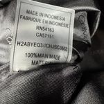 Calvin Klein Fatima drawstring tote black vegan pebbled leather shoulder bag Photo 8