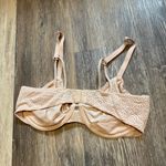 Auden‎ Unlined Demi Coverage Underwire Diamond Lace Blush Pink Bra Size 34D Photo 2